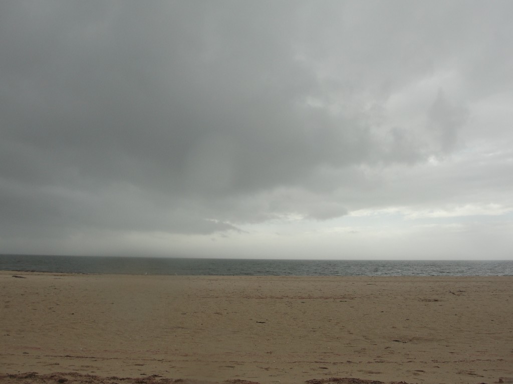 rain and sun at Craigville Beach by Mary Richmond