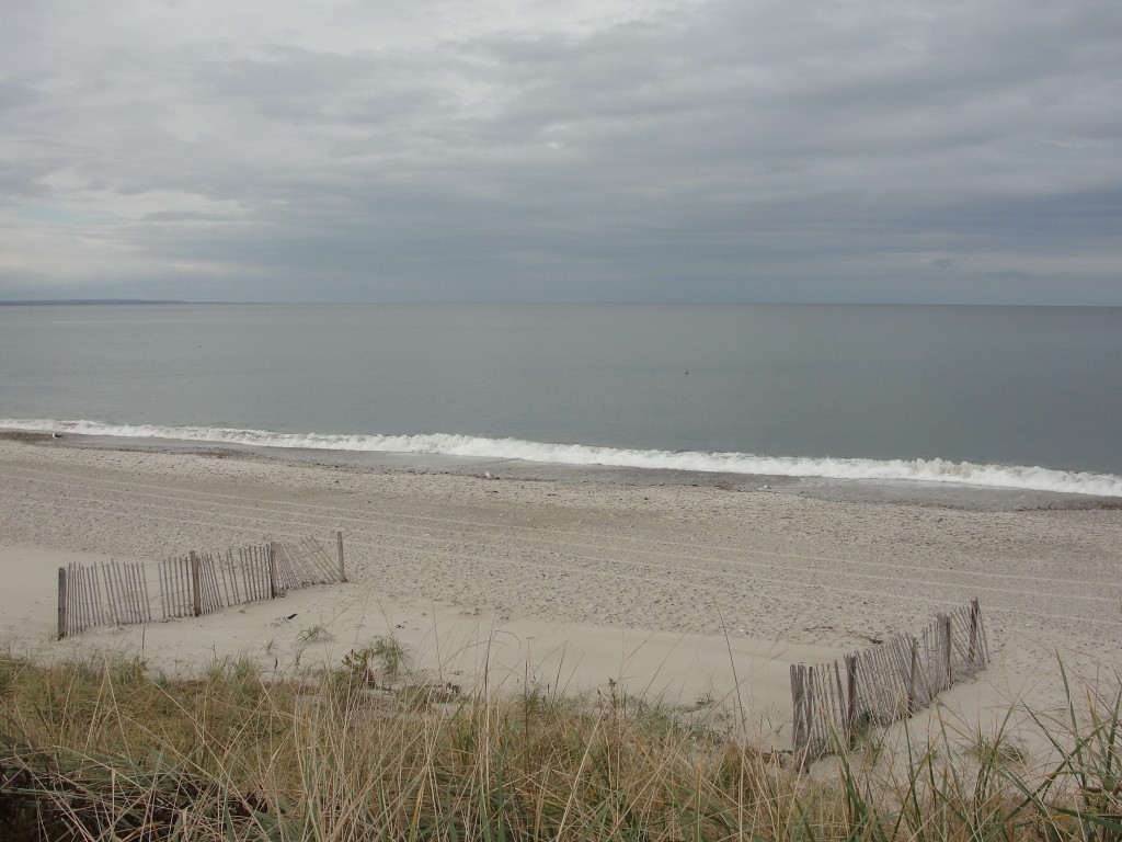 clouds, sea and sand by Mary Richmond